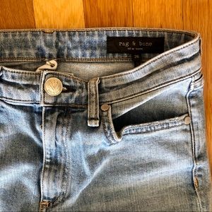 Rag&Bone Nina high rise ankle cigarette jeans - 26